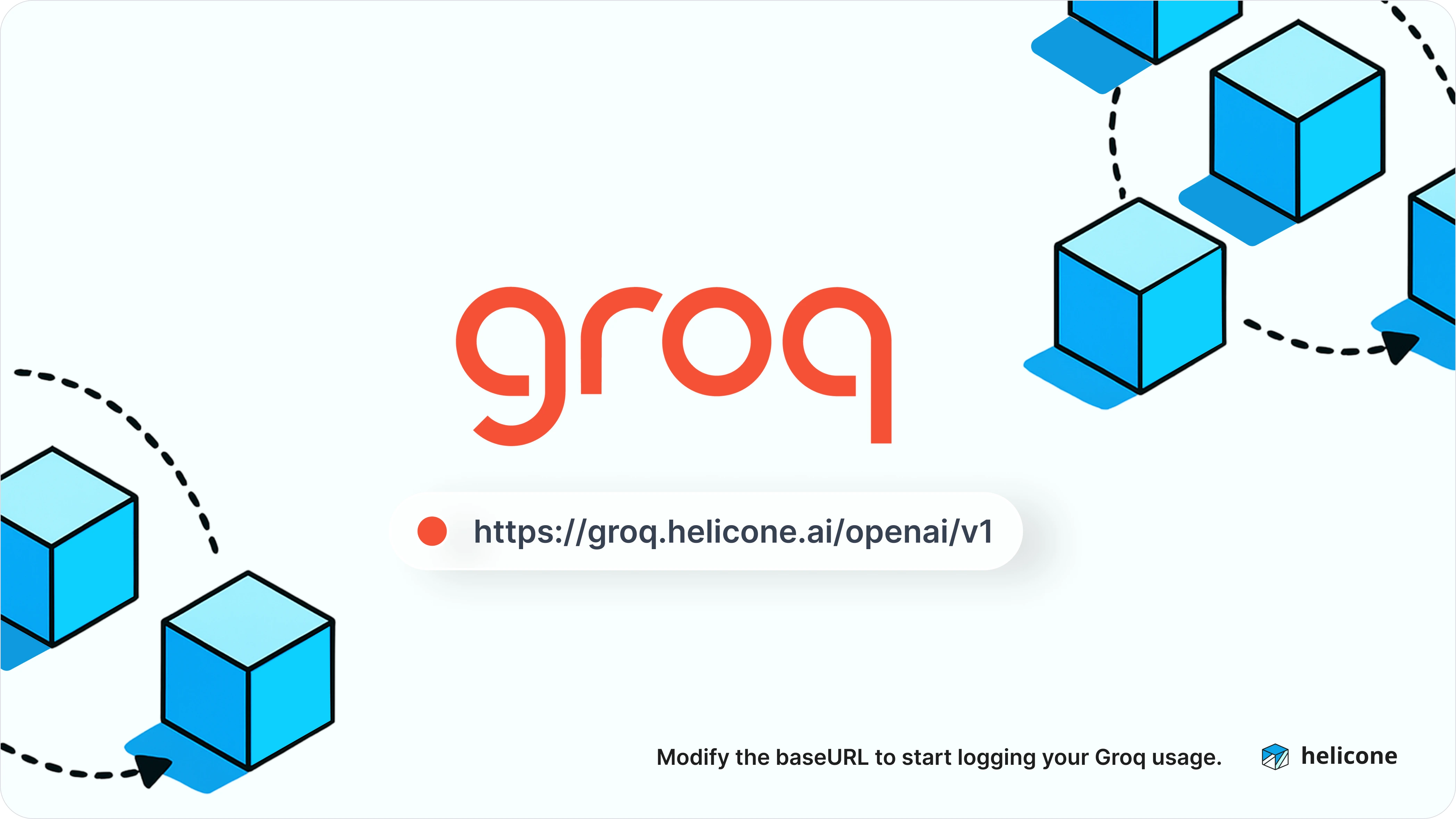 Helicone integration with Groq